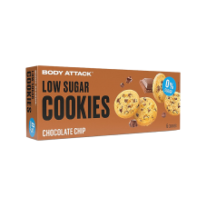 Body Attack Low Sugar Cookies 低糖曲奇 - 朱古力碎粒 (130克/6塊)