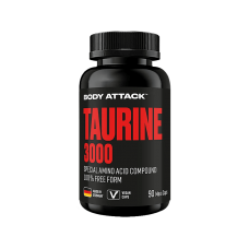 Body Attack Taurine 3000 牛磺酸 - 90 粒裝素食膠囊