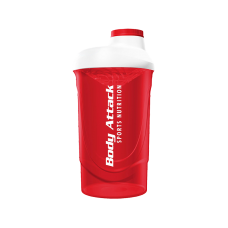 Body Attack Shaker搖杯- 紅白色 (600毫升)