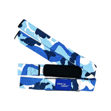 Heavywear Padded Lifting Straps 拉背帶- 藍迷彩 (H5)