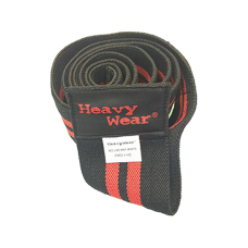 Heavywear Red Line Knee Wraps 紅色條紋護膝 (H2)