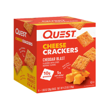 Quest Cheese Crackers 芝士脆餅 - 30克 (4包/1盒)