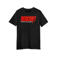 REDCON1 Tee, 黑色 (紅色Logo)