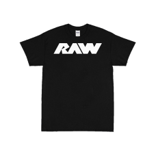 Raw Tee- 黑色